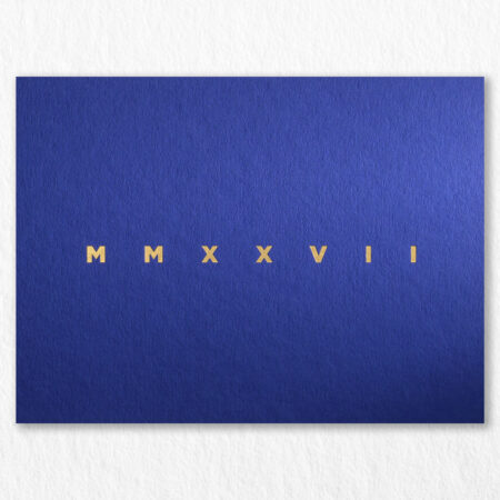 2027 Carte Voeux Luxe Invariable Majorelle
