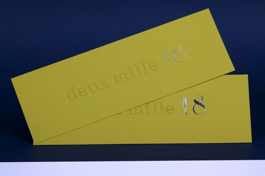 Carte de vœux 2018 Deux Mille energia