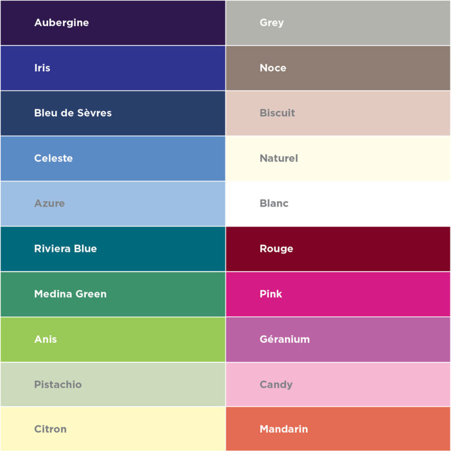 Couleur de l'Enveloppe