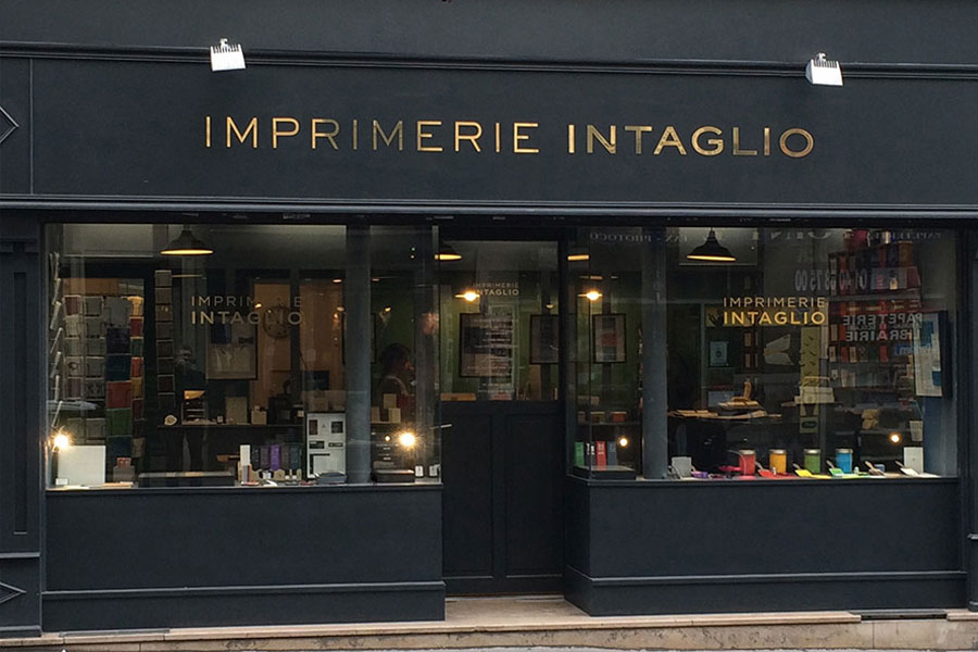 Imprimerie intaglio